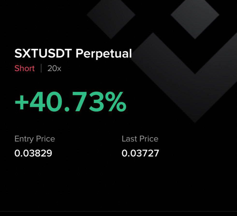mark_haywoor's tweet image. Short $SXT 0.0390

Don’t play with me 🤑🤑🤑🚀🚀🚀
I’m extremely good at this ✅🏆