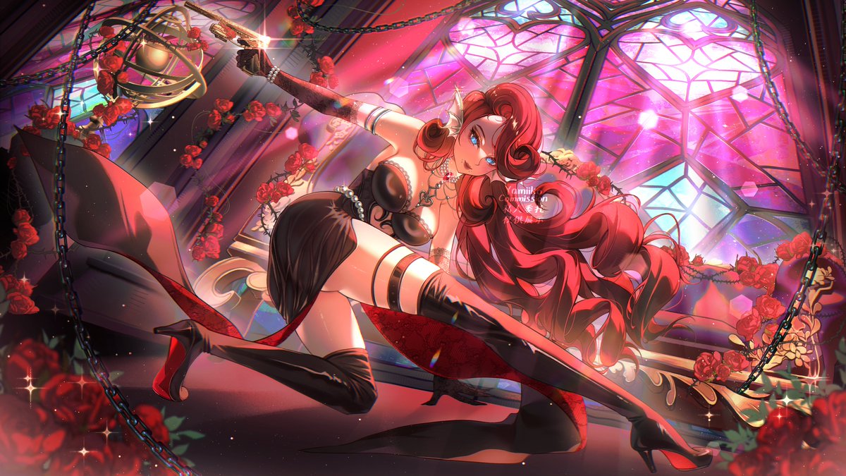 Fullbody illust for <a href="/DeadlyDesiree69/">DeadlyDesiree 🎶🫦</a> ♥️

Thank you so much~