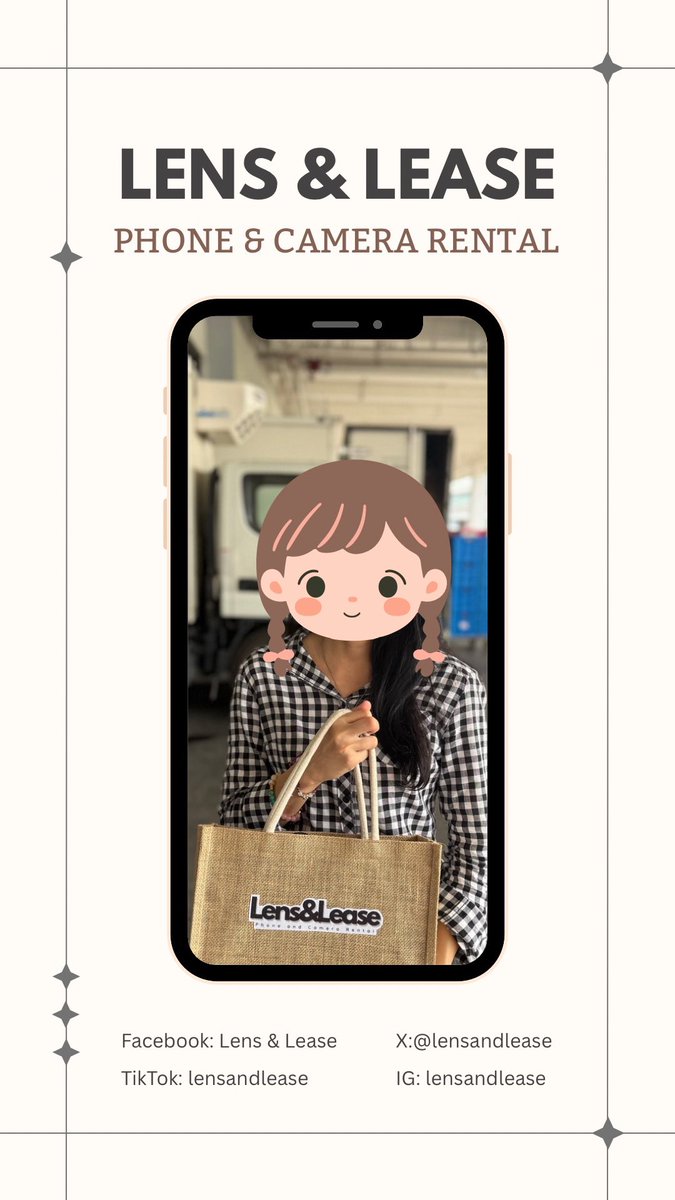 LensandLease's tweet image. Thank you Ms.Bernadette for renting our 𝐃𝐉𝐈 𝐎𝐬𝐦𝐨 𝐏𝐨𝐜𝐤𝐞𝐭 𝟑!  🫶🏻

📩 For inquiries and reservations, please send us a message.

Availability: tinyurl.com/4za7wuhy

#phonerental #phoneforrent #cameraforrent #CameraForRentPH #djiosmopocket3