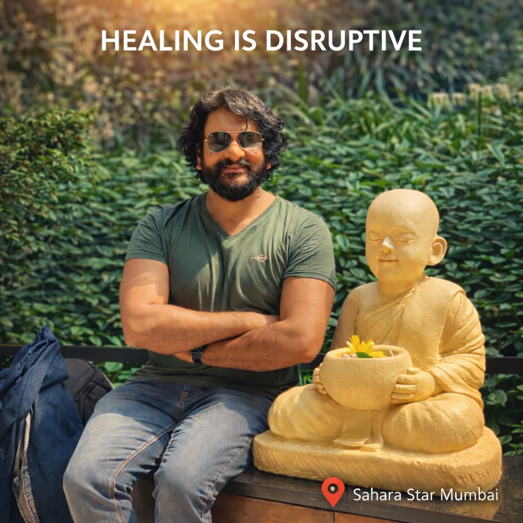 SocialSuhas's tweet photo. This throwback photo is from one of the many therapy staycations that I took during my depression phase, which began around this same time in 2019. It was one of the toughest periods of my life, shaped by certain actions and behaviour of people. During that phase, I slowed down and spent time learning and researching—about health, fitness, and recovery. I began to understand how inflammation quietly harms the body, and how anti-inflammatory foods play a key role in healing by correcting internal imbalances, often in uncomfortable ways.

Over time, I saw the same pattern in society. Harmful actions create social inflammation and slowly weaken systems, while forces that protect society—our defenders, leaders, changemakers, and responsible people—often have to take tough, sometimes unpopular measures to restore balance. Just as anti-inflammatory foods are not always enjoyable or easy to follow, people and actions that reduce damage are not always liked. But healing, whether of the body or society, is rarely gentle. It disrupts what is harmful to protect what truly matters.