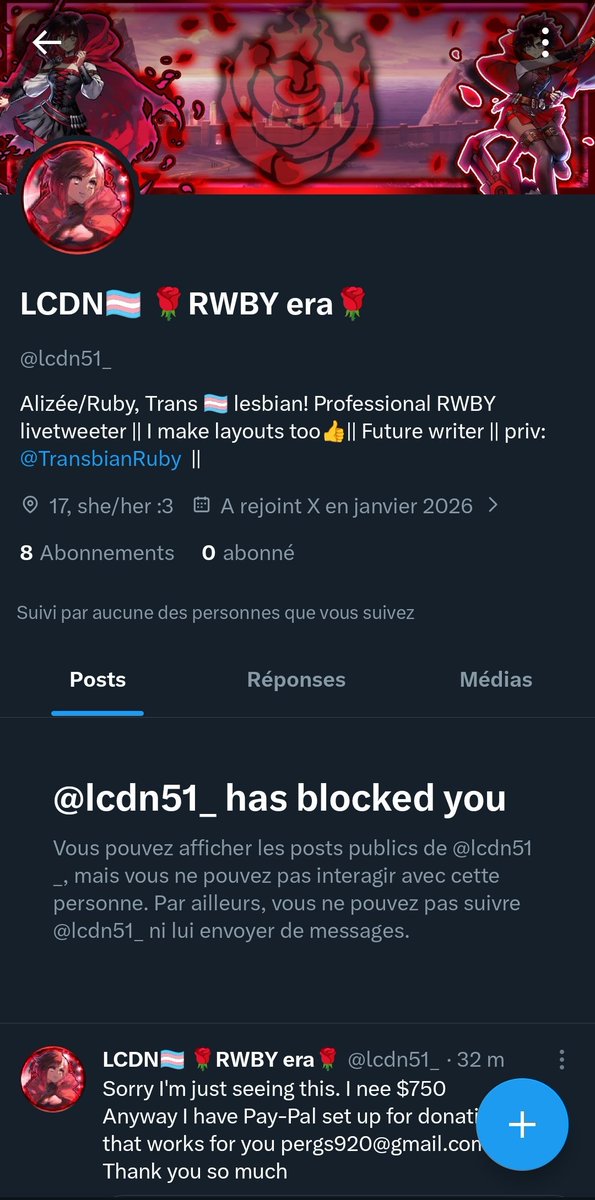 lcdn51's tweet image. DONT FALL FOR THIS ACCOUNT TELLING YOU TO SEND THEM MONEY ITS A SCAM

ALWAYS VERIFY THE ACCOUNT ⚠️⚠️⚠️