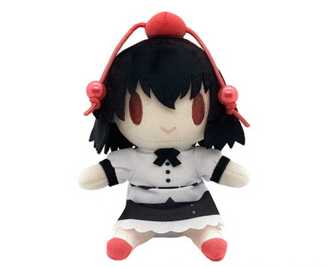 射命丸文 「3月13日発売予定 ムービック 東方Project ぬいぐるみマスコット/射命丸」|レインズワース シャロンのイラスト