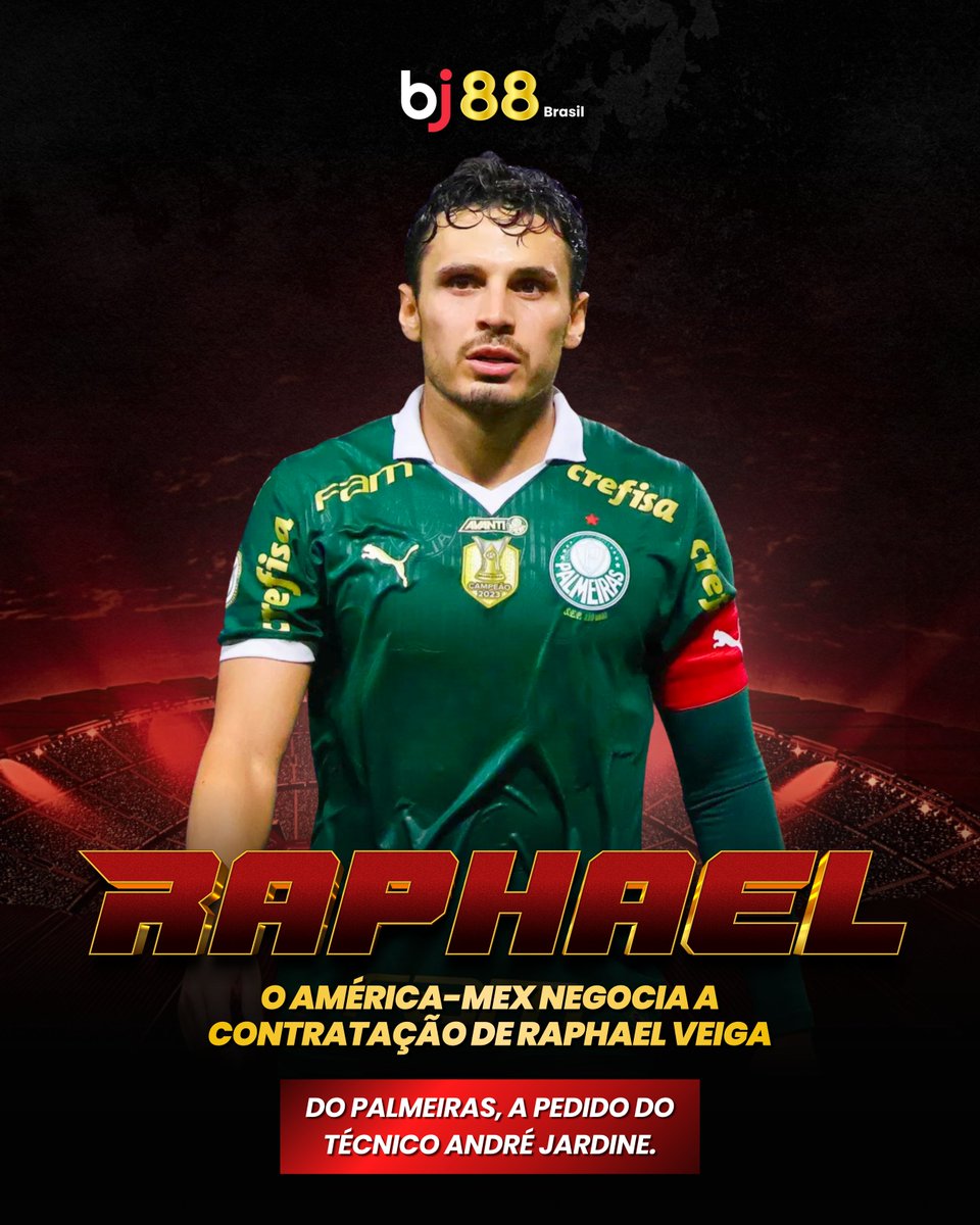 boraJogarofc's tweet photo. 🚨 América-MEX negocia Raphael Veiga!
O América-MEX iniciou as negociações para contratar Raphael Veiga, do Palmeiras, a pedido do técnico André Jardine! 
#AméricaMEX #RaphaelVeiga #Palmeiras #AndréJardine 

TELEGRAM: https://t.co/DNLYA9XqTg
INSTAGRAM: https://t.co/FUn9MV4Pk6 https://t.co/xBonh5ged5