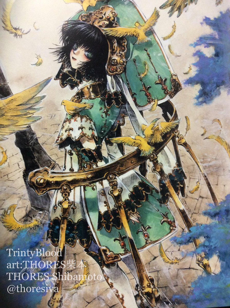 thoresiva's tweet image. #魅力のある緑を見せてください見た人全員強制
描いたものから

#TrinityBlood 
#トリニティ・ブラッド 
#THORES柴本 
#THORESShibamoto