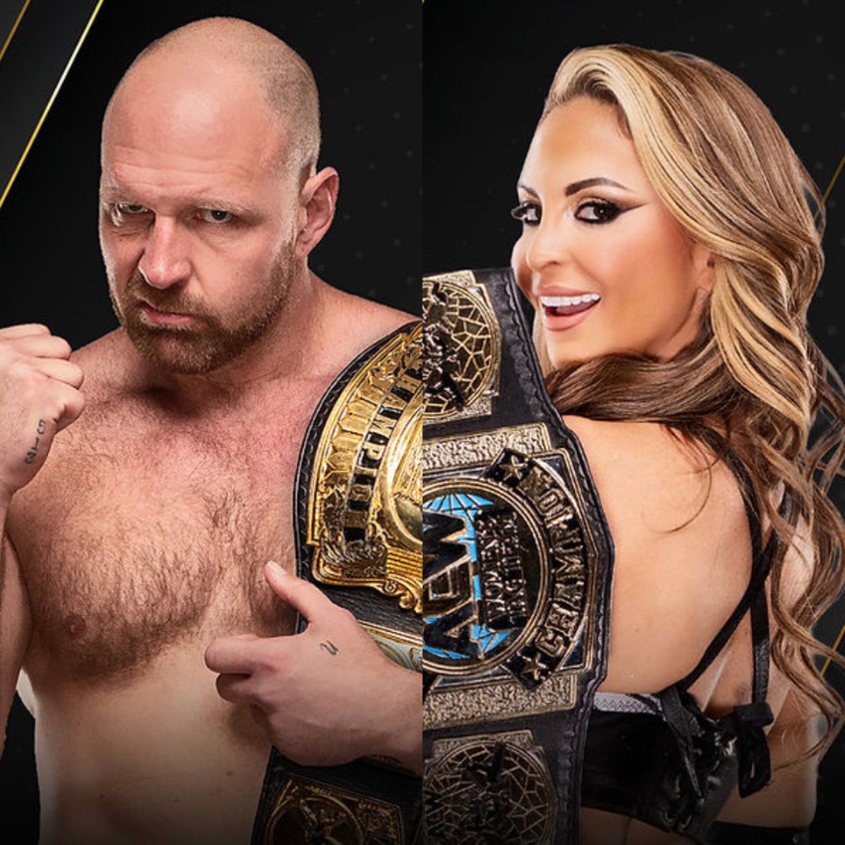 TheDrainmaker's tweet image. Nora Moxley’s favorite pro wrestlers:

Men's: Jon Moxley
Women's: Harley Cameron