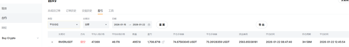 CryptoWei2's tweet photo. #RIVER 这个币爱死了，各种姿势套了半个月，比高潮都舒服，今天的猪脚饭已经到手！#套利 #bybit #binance #okx #bitget https://t.co/tjPsffrlAa