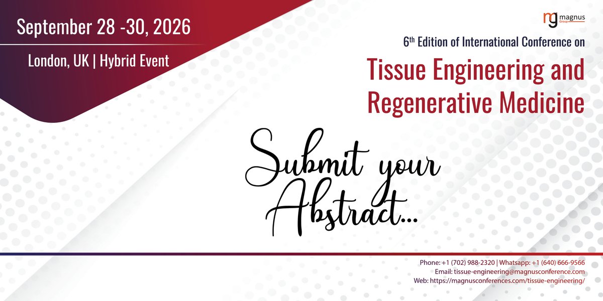 Tissue Engineering and Regenerative Medicine tweet media