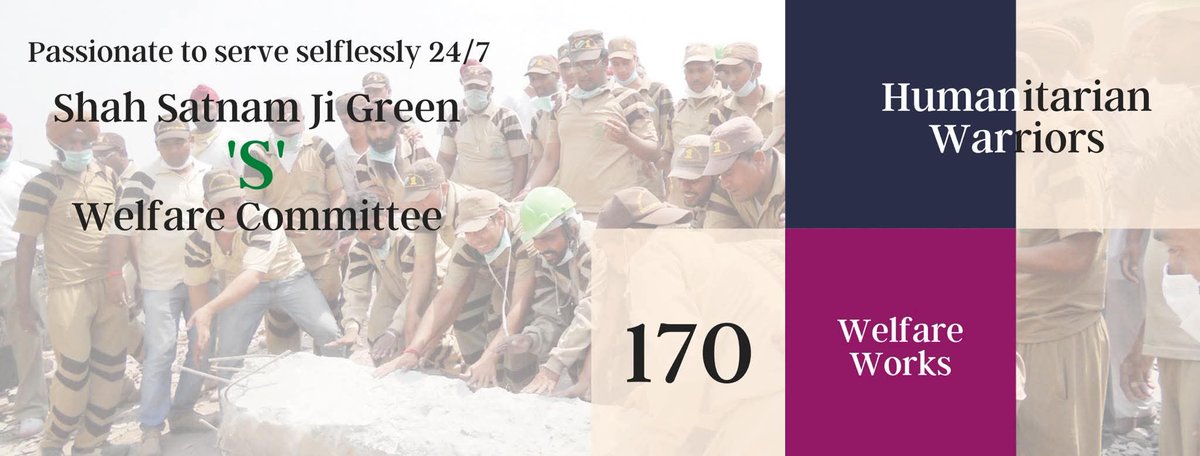 ranjitsekhon10's tweet image. ਸ਼ਾਹ ਸਤਨਾਮ ਜੀ ਗ੍ਰੀਨ ਐੱਸ ਵੈਲਫ਼ੇਅਰ ਫੋਰਸ ਦੇ ਸਥਾਪਨਾ ਦਿਵਸ ਦੀਆ ਬਹੁਤ ਬਹੁਤ ਮੁਬਾਰਕਾਂ। ਮਾਲਕ ਸਭ ਨੂੰ ਸੇਵਾ ਕਰਨ ਦਾ ਬਲ ਬਖਸ਼ੇ।
#SaintDrMSG 
#FoundationDay  
@GreenSwelfares

derasachasauda.org