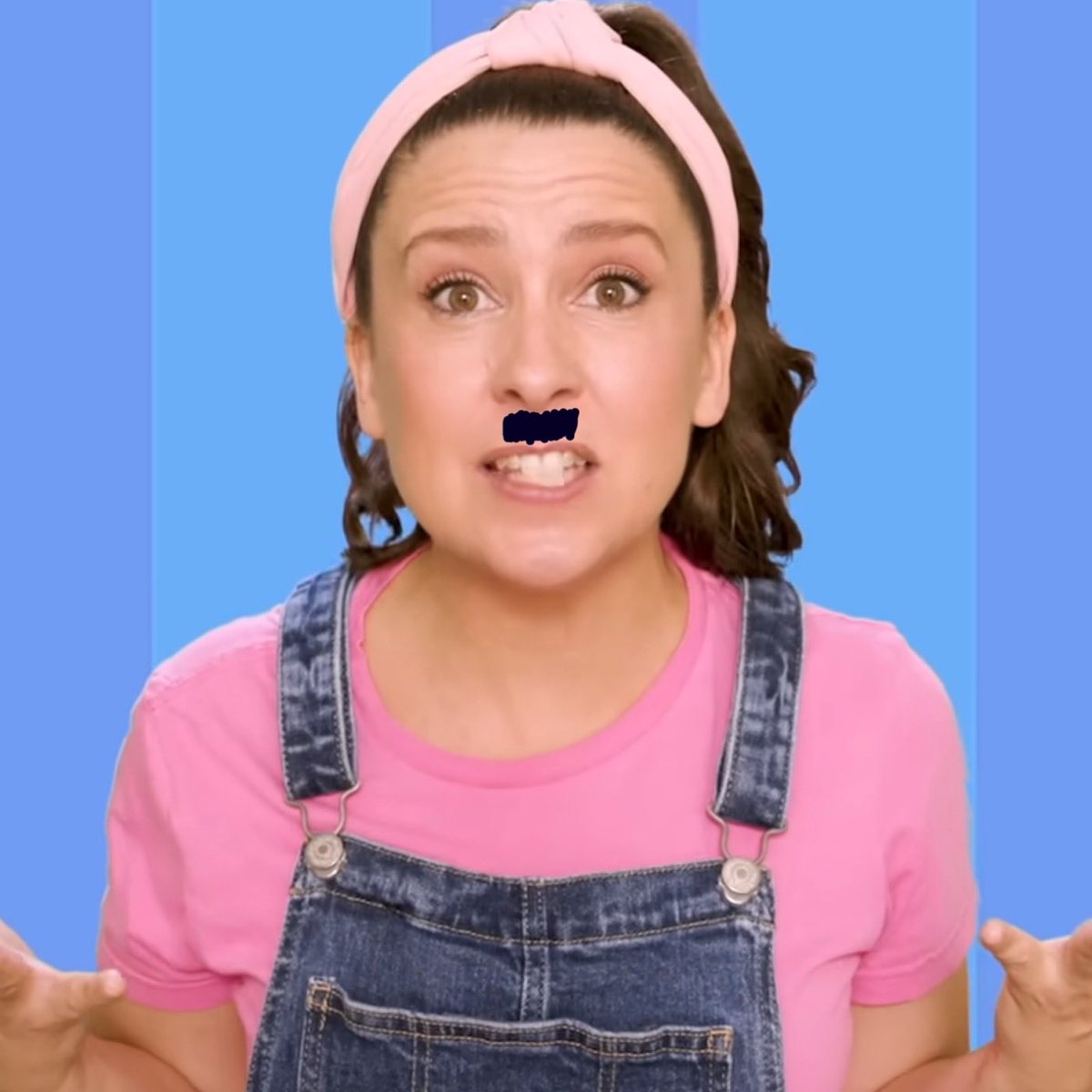 Ms. Rachel: “I accidentally grew a mustache, by mistake”