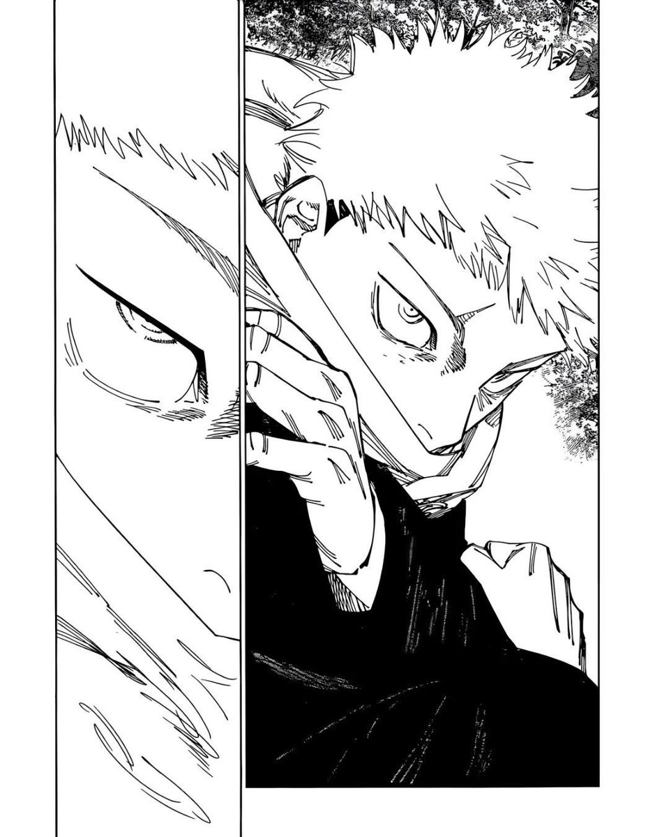 Noah_Sky1's tweet photo. Yuji Itadori, the boy who seeks a peaceful death, a fallen angel, and the world's strongest #jjkmodulo https://t.co/hEVjHt6gLb
