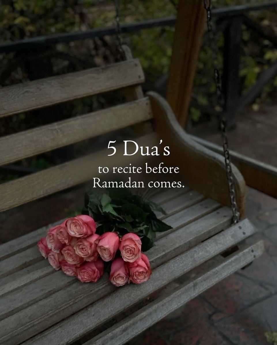 7signxx's tweet photo. Five Du'as to Recite Before Ramadan Comes...

THREAD https://t.co/UlVZSo3eEy