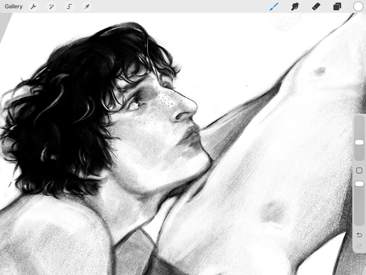 mugimiwi's tweet image. he's so down bad (wip) #byler