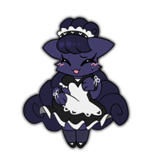 ezpups's tweet photo. forgot to post this, gift for a friend
#maid #vulpix https://t.co/76QOfNJAST