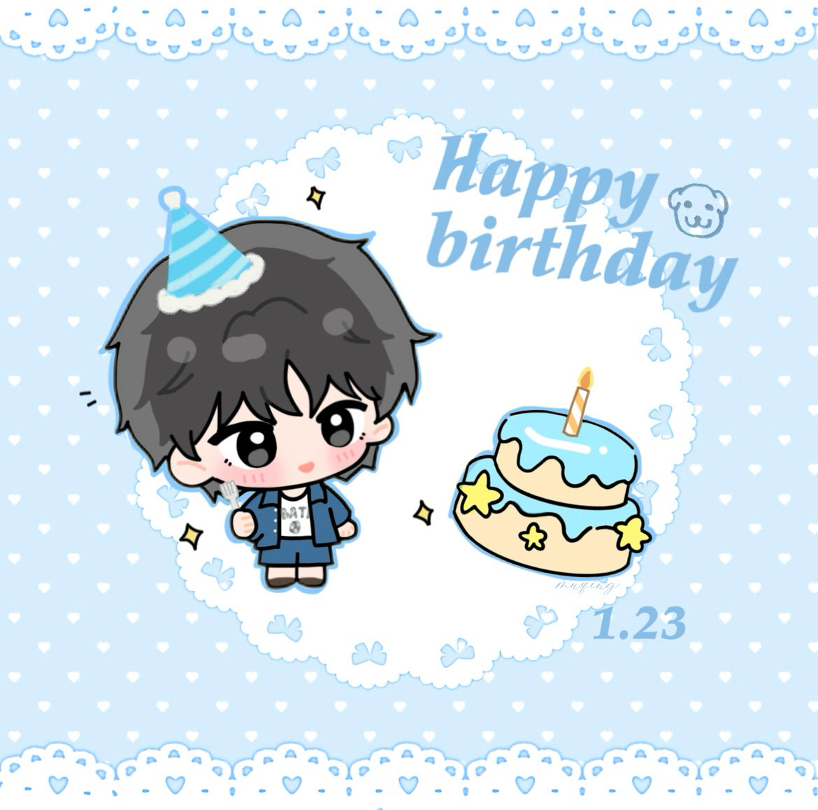 wang_wen34294's tweet photo. 당신의 찾아오심에 감사드립니다! 허지우, 생일 축하합니다!내일이긴 하지만, 미리 보내드립니다   행복하기를 바랍니다!ʕ๑•ɷ•๑ʔ❀

（몇 장의 사진을 참고하여 생일 그림을 그렸습니다. 불쾌하게 느끼신다면 꼭 알려주세요!
#BOYS2PLANET #보이즈2플래닛 
#허지오 #HEOJIO https://t.co/QDnXEdpvrS