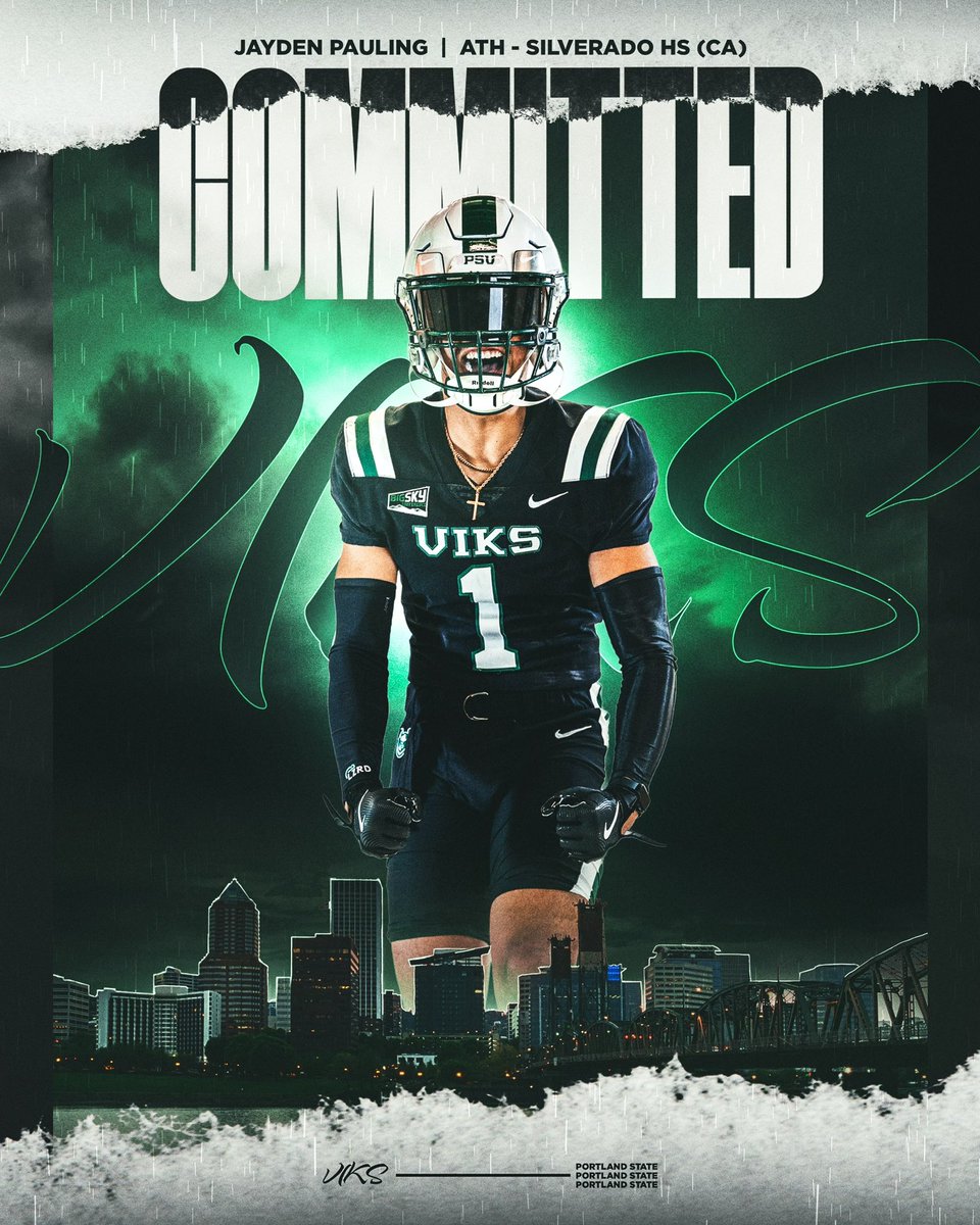 JaydenPauling_'s tweet image. Beyond grateful to announce my commitment to @psuviksFB. AGTG🙏🏼 Thank you to my family, coaches &amp;amp; all who supported my journey. Go Viks! @CoachFisk @CoachT_PSU 

@RadoFootball @keronjones9 @premiumsportsla @PrepRedzoneCA @PGregorian @GregBiggins @adamgorney @BrandonHuffman…