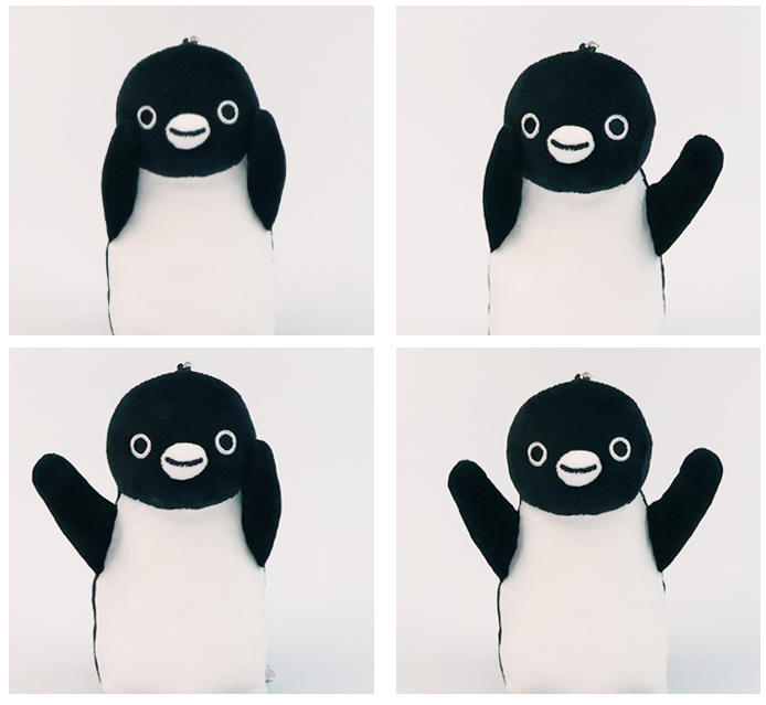 セルフ往復ビンタペンギン！