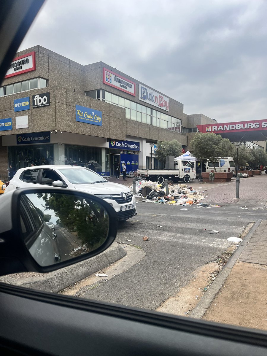 While you’re in Randburg. What are you doing about the State of the CBD?