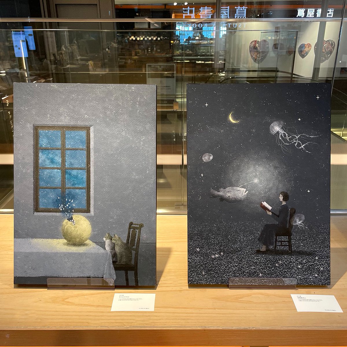 フェア】日下明 作品展「月と私」 ジークレープリントは店頭と