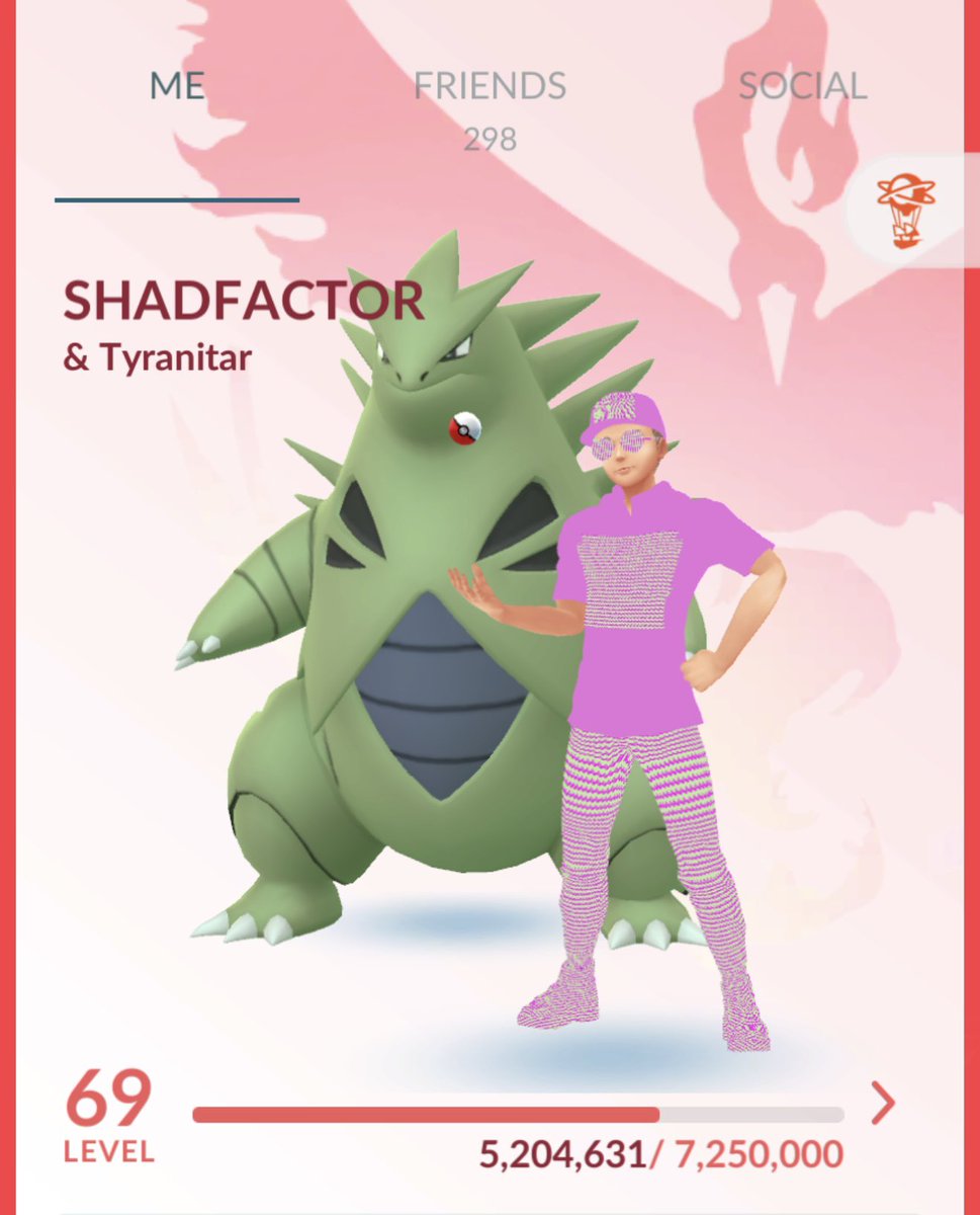 SHADFACTOR's tweet photo. Not gonna lie.. This glitch looks pretty dope! #style @PokemonGoApp #PokemonGO https://t.co/7eZZIda1hy