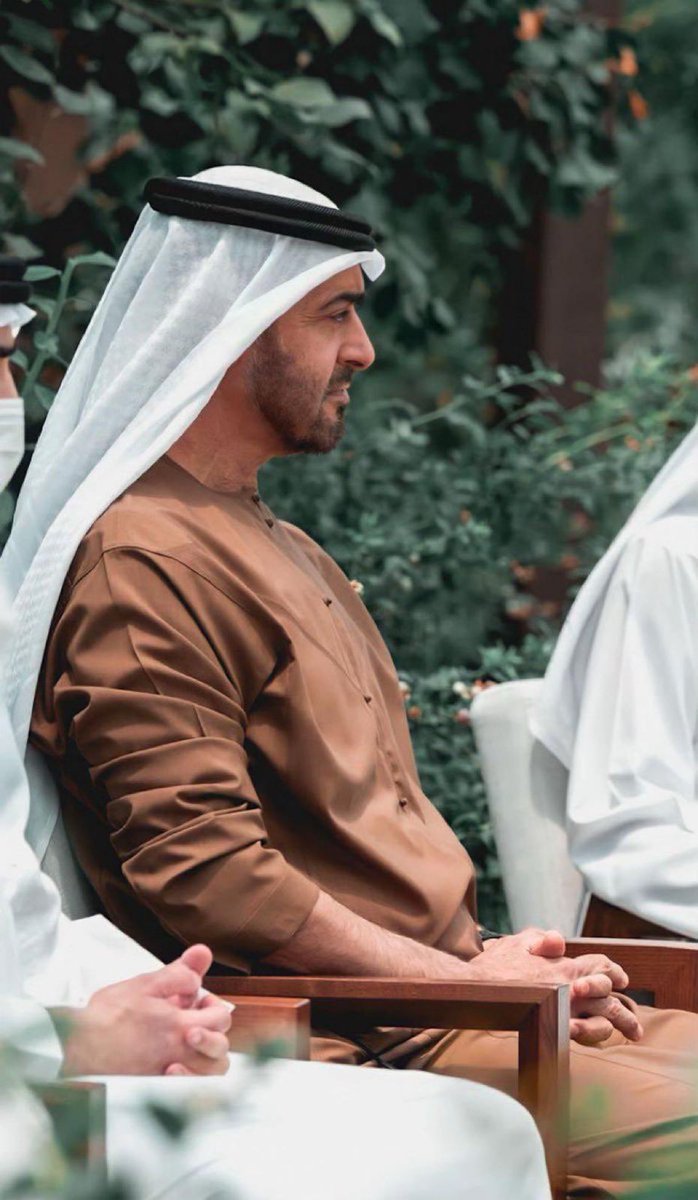 #محمد_بن_زايد  إذا قال فعل، وإن تقدّم صارت الخطوة وطن.