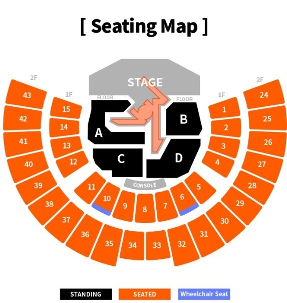TXTChartData's tweet image. Seating map for TXT's 7th anniversary band live concert '2026 TXT MOA CON' on KSPO DOME has been released.

There is now a purchase limit for 1 ticket/person each day. More ticketing info :
weverse.io/txt/notice/333…

@TXT_members @TXT_bighit 
#TOMORROW_X_TOGETHER
