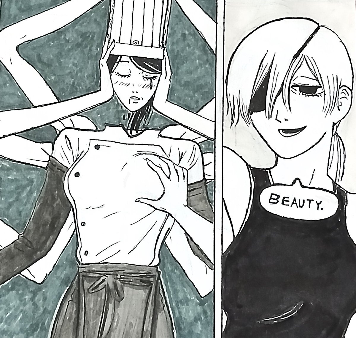 GCrawler1413's tweet image. #Quanxi no perdona. #Fallingdevil #Fallingdevilchainsawman #yuri #Quanxichainsawman #Fallingdevilfanart #Quanxifanart #monstergirl