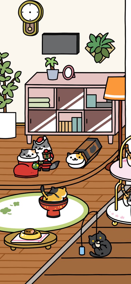 weaker_everyday's tweet photo. サンタさんなかなかプレゼント持ってきてくれない
#ねこあつめ２にわさき紹介 #ねこあつめ２ 

https://t.co/sKXGmF27wQ https://t.co/voHJLS3O3j