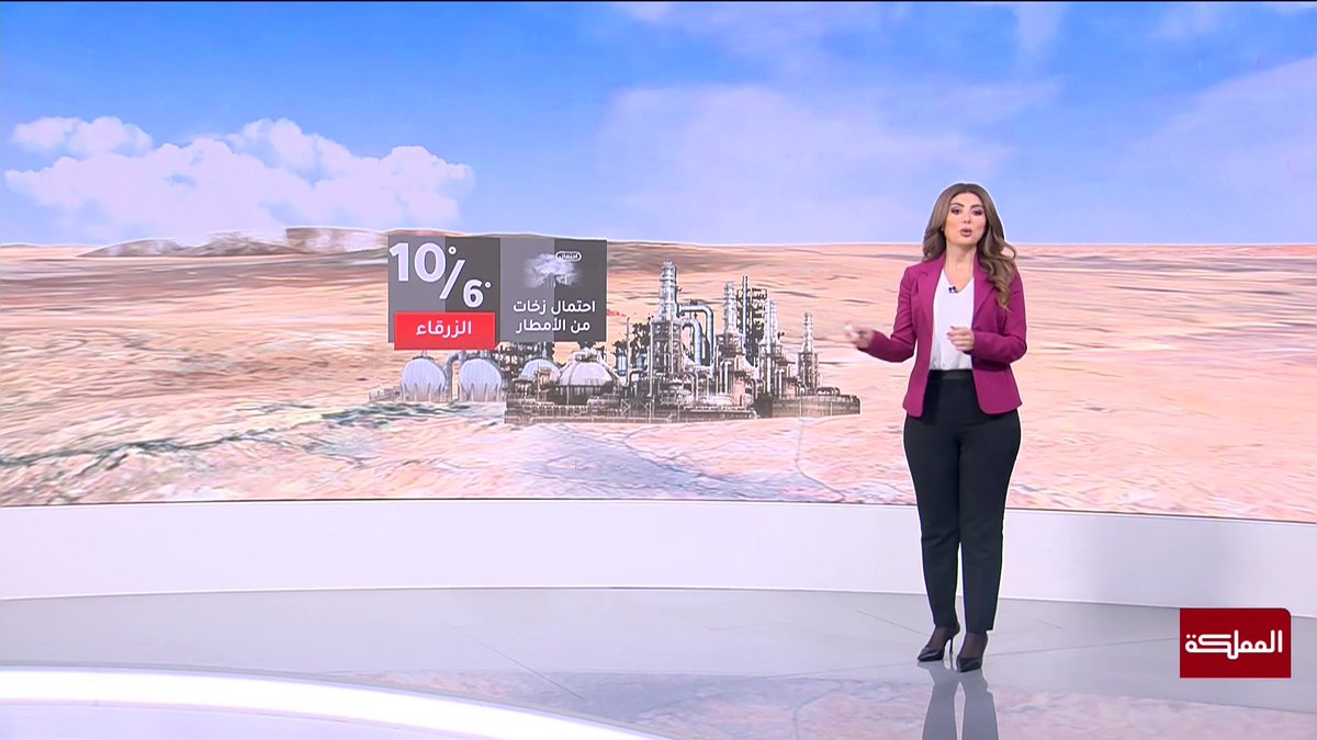 حالة الطقس | توقعات بهطولات مطرية خفيفة شمال ووسط المملكة #الأردن 