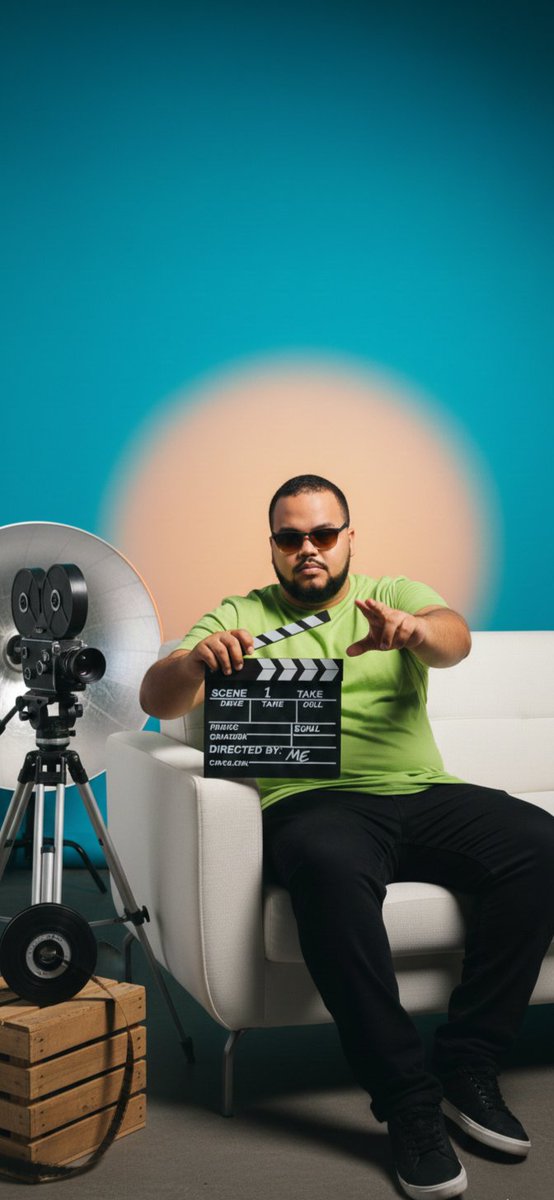 miguepopi's tweet photo. 🎬 PRODUCCIÓN: Mi Vida
🎥 ESCENA: Siendo Yo
🎞️ TOMA: 1 (La definitiva)
​Sin escenas cortadas ni dobles. Simplemente yo. 🧿🎬
​.
.
.
​#DirectorDeMiVida #SetLife #BeYourself #BehindTheScenes #CreativeMind https://t.co/JKNjdqq1Zk