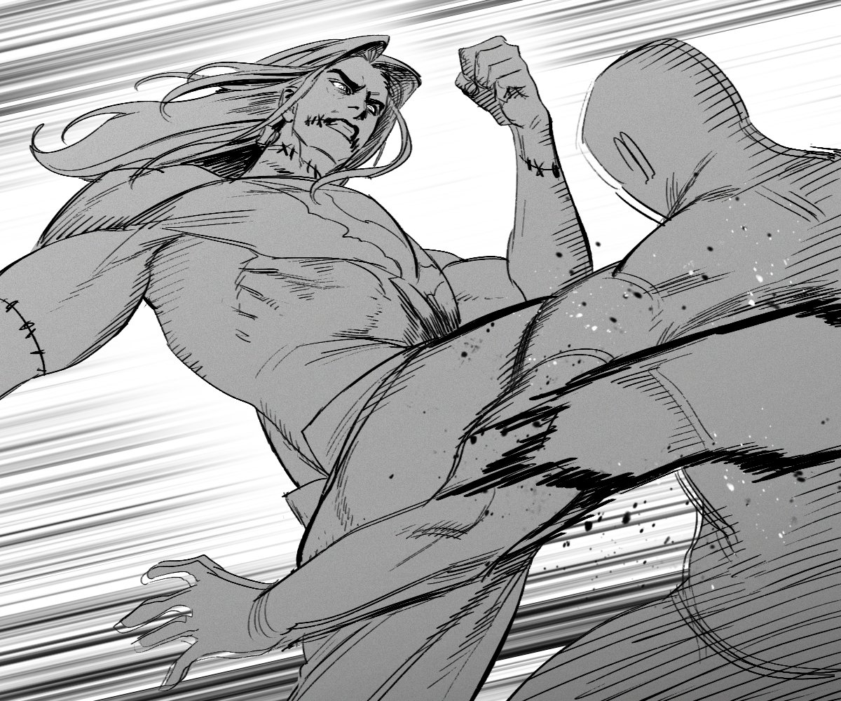 Deadlock
Victor
I want to draw a comic about deadlock heroes fighting (without guns, of course) each other but I don't have time......

데드락
빅터