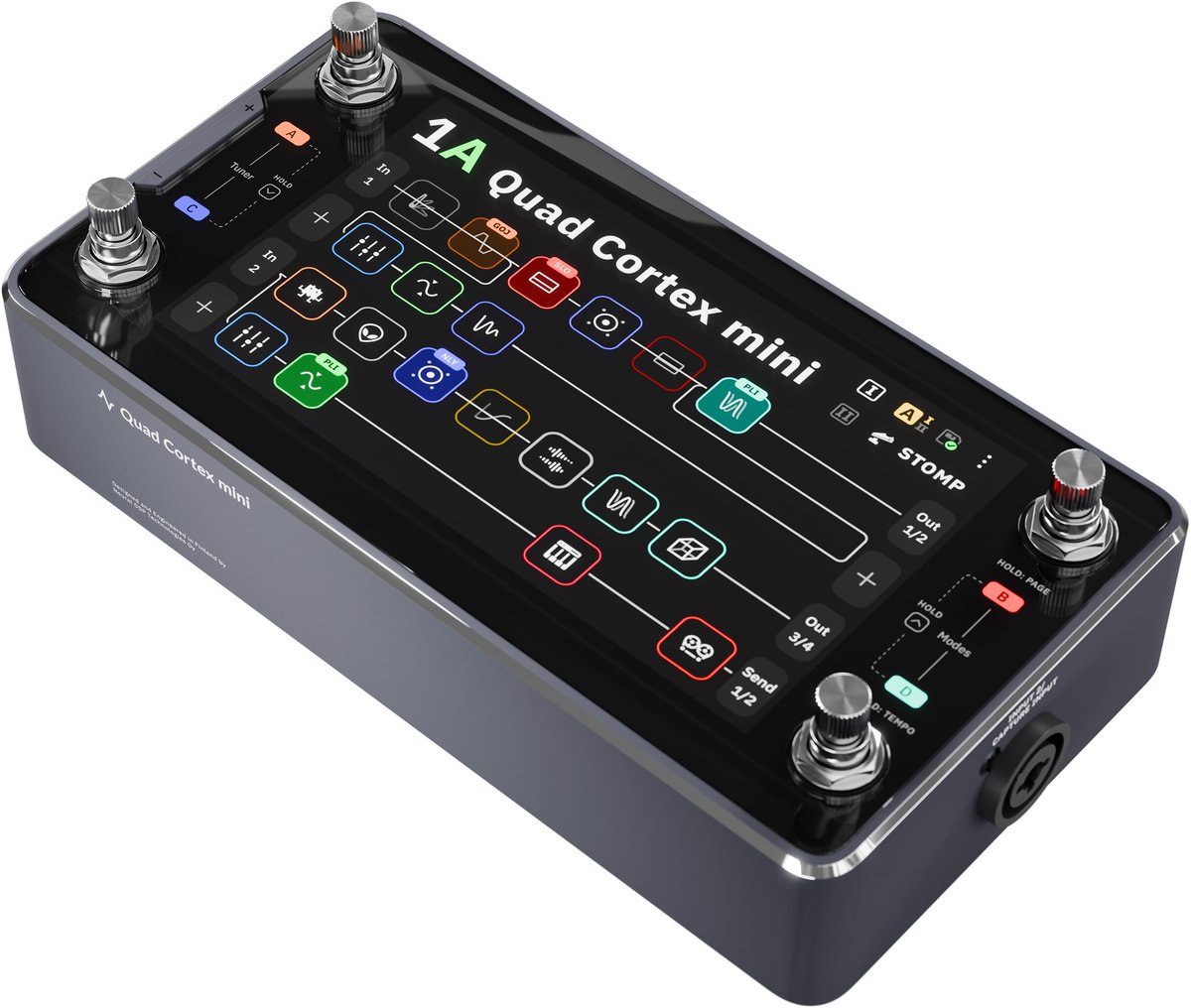 QuadCortex Miniが発売開始、それに伴いCorOS4.0も発表。 個人的にMiniはDTM用途かと思うので、あまり需要はないかな。  1400ドルはちょっと高いと思う。 海外フォーラムでCorOS4.0に搭載されたBlossom Reverbが妙に評価高いのでちょっと気になる👀