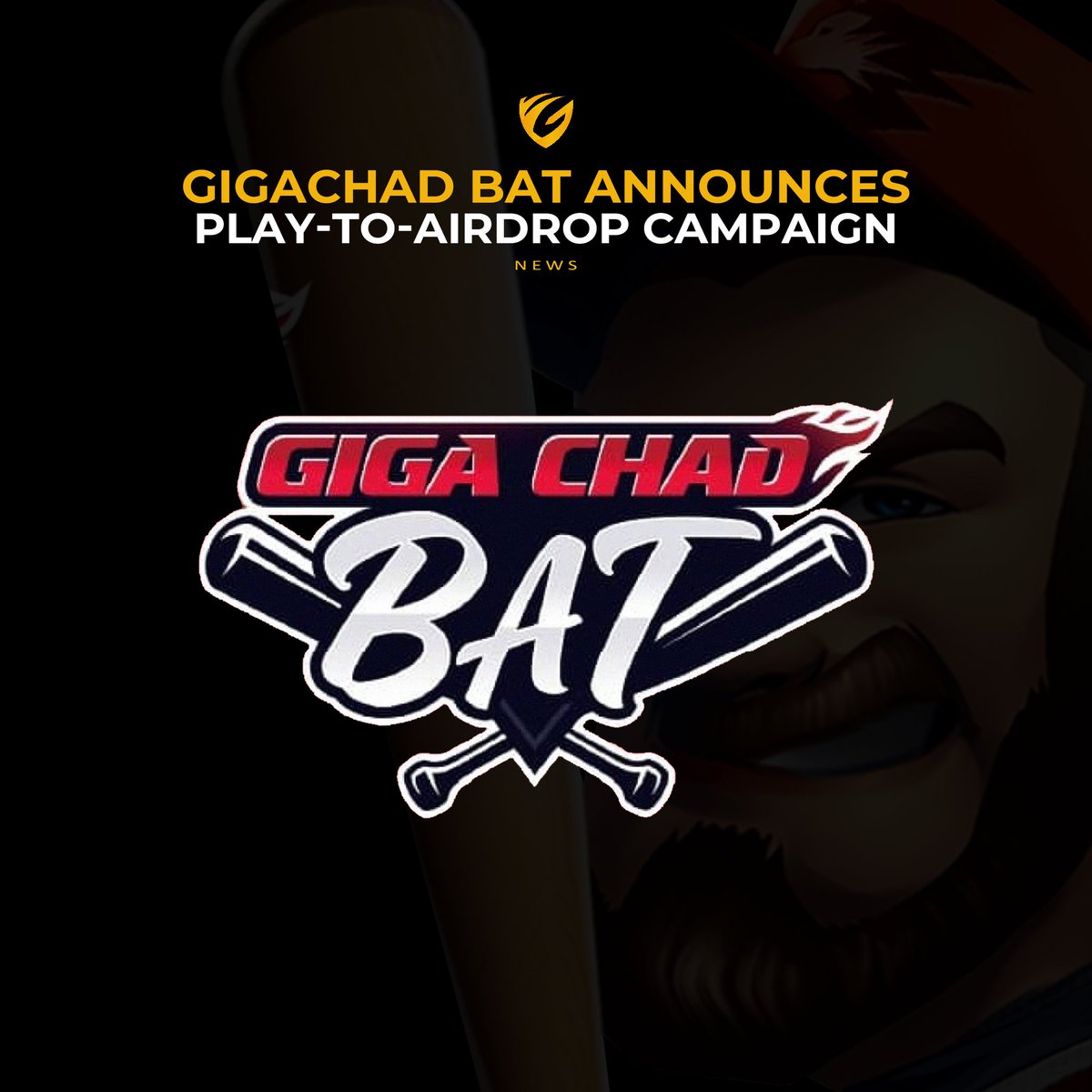 .<a href="/GIGACHADBAT/">GIGACHADBAT</a>, the casual baseball game developed by <a href="/delabsOfficial/">Delabs Games🐞</a> and published by <a href="/YGG_Play/">YGG Play</a>, has announced its Play-to-Airdrop (P2A) campaign.

10% of $CHAD, GigaChadBat’s token, will go towards P2A rewards.

Players can stake $CHAD to unlock in-game boosts and other