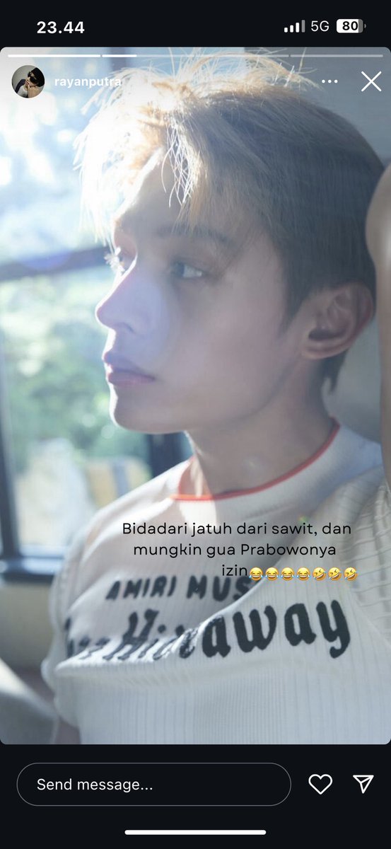 fangwibu's tweet photo. #ryulmes izin πππππ€£π€£π€£π€£ https://t.co/Mrhm7zCS9M