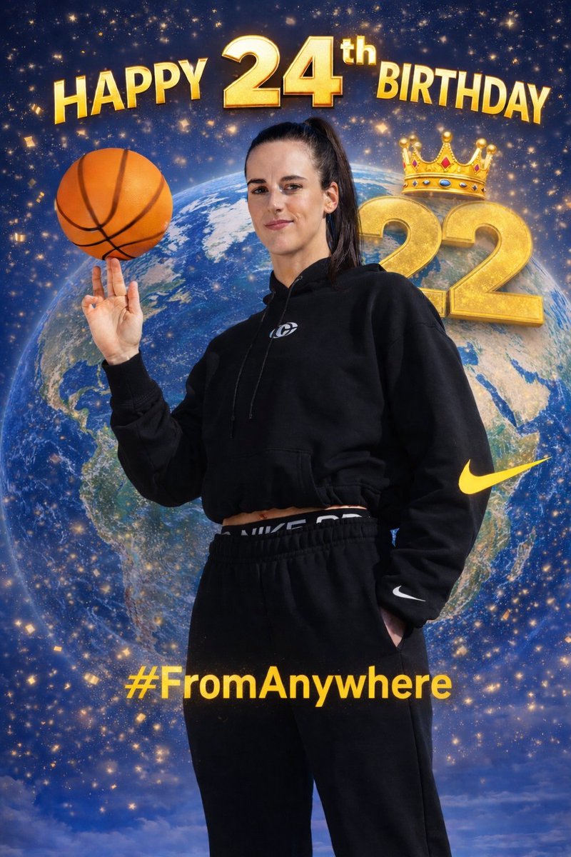 HAPPY BIRTHDAY, CAITLIN CLARK!!!

HOPE YOU ENJOY YOUR DAY!!!!