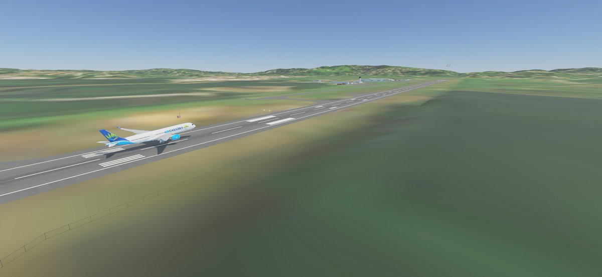 747atlas_nrt's tweet image. #infiniteflight 
パリからはオルリー空港からエアカライベスとコルセールという航空会社でカリブ海のフォールドフランスというところに行ってきました。