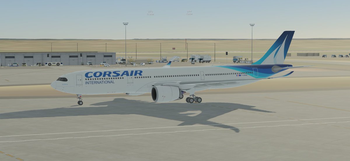 747atlas_nrt's tweet image. #infiniteflight 
パリからはオルリー空港からエアカライベスとコルセールという航空会社でカリブ海のフォールドフランスというところに行ってきました。