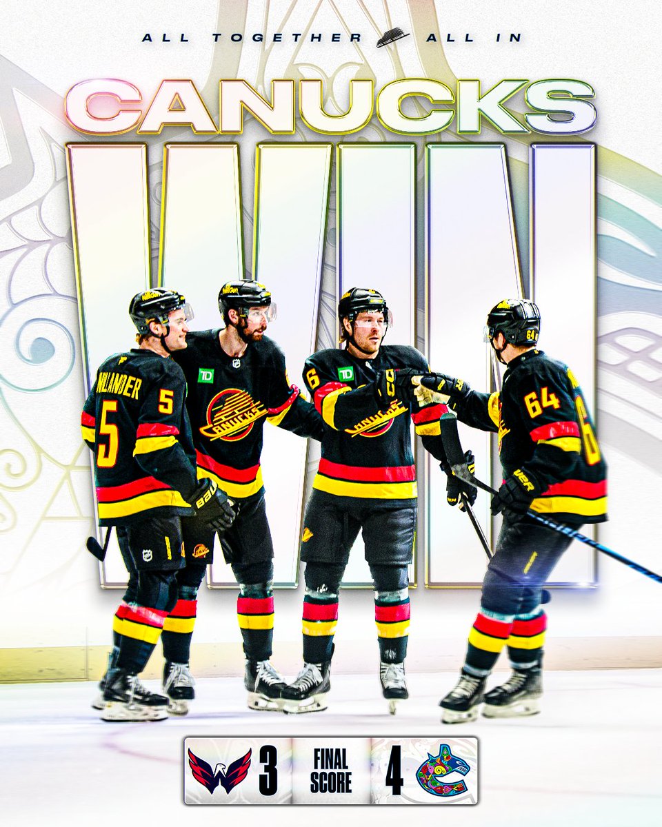 CANUCKS WIN‼️