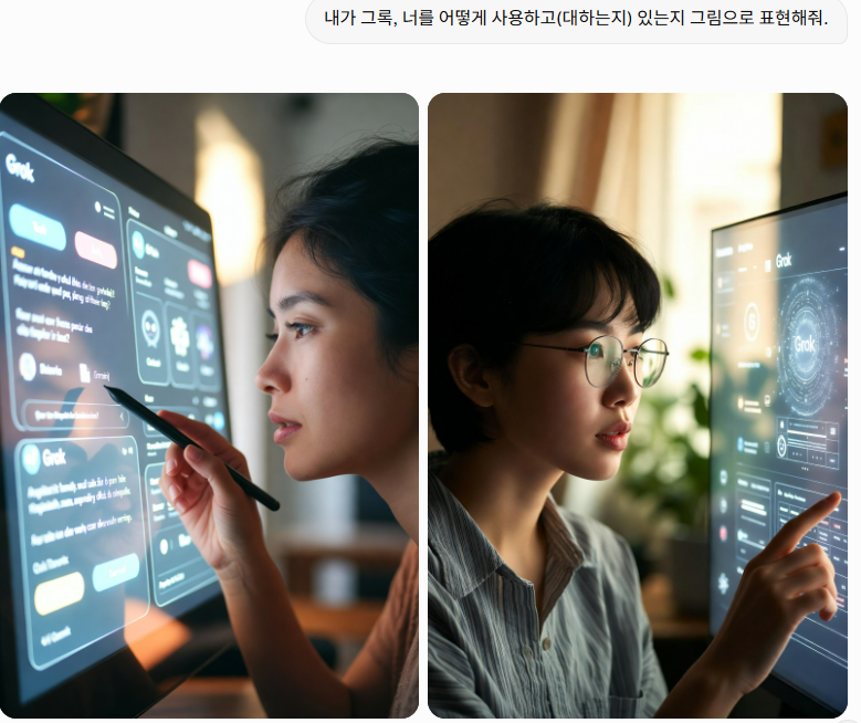 앞서 gpt 말고도 서브로 이용하는 그록과 제미나이도 해봤음.

아무래도 gpt가 뭔가... 창의적인건 잘하는 것 같기도. 

1. 제미나이 
2. 그록