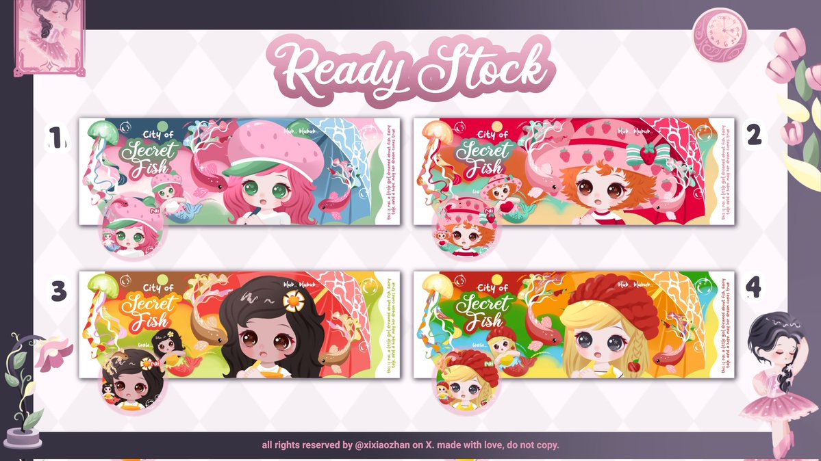 xixiaozhan's tweet image. 🩰𐙚 ˚. Help repost, thank you૮˃‌֊ ˂‌ ა୭ᵎᵎ

Hii, aku membawa 1️⃣3️⃣ layout ready stock dari katalog 🐟🪼 Searella⋆୨୧˚ dengan detail sebagai berikut:

⏰️ 20.00 WIB by reply
📑 Free retext
👛 Price &amp;amp; tnc cek ALT

🖇️˚. #zonauang 🪽