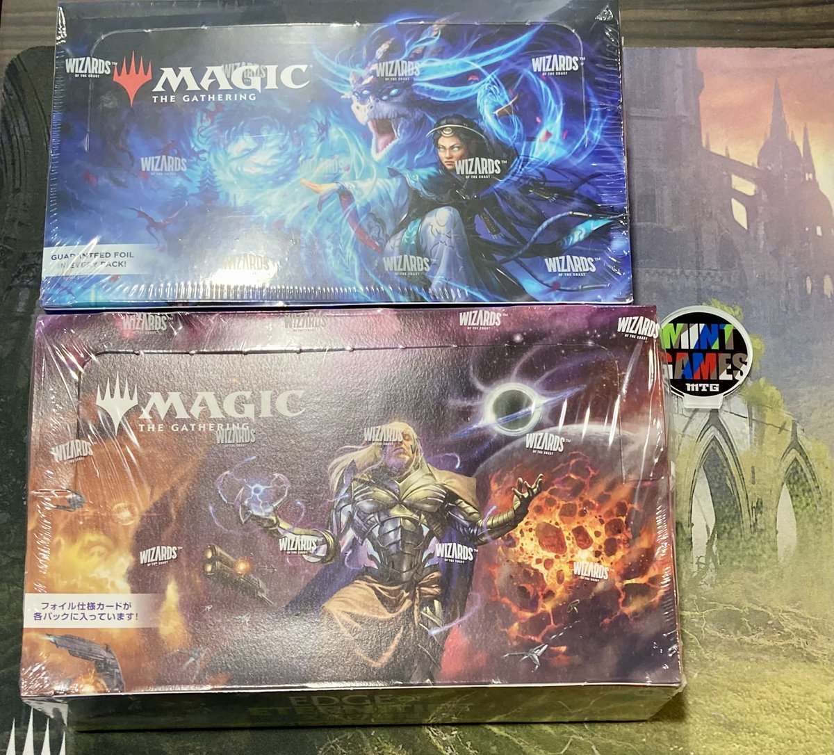 商品情報】 英語版『タルキール龍嵐録』プレイブースターと日本語版