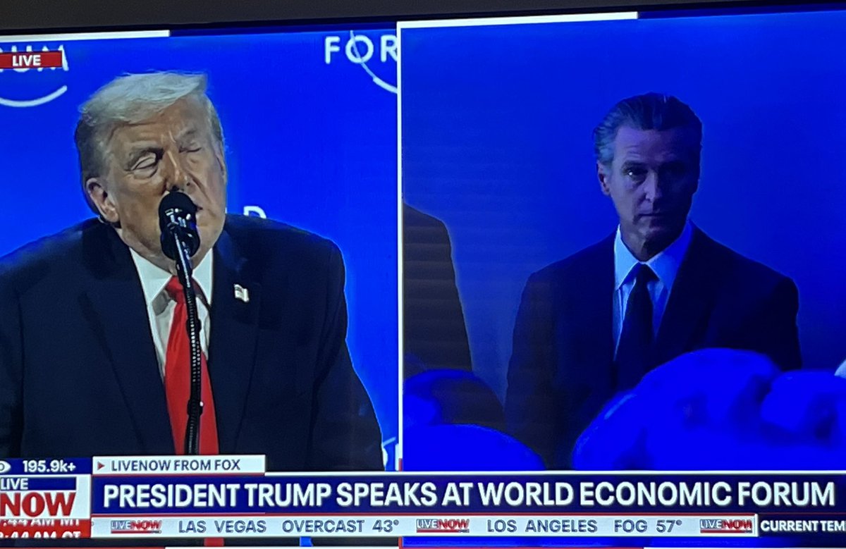 aj_inapi's tweet image. Gavin Newsom just learned something the hard way.

The world doesn’t run like California.

You don’t get a microphone just because you show up. You don’t get applause for talking smart. And you don’t get taken seriously because the media says you’re “the future.”

At Davos, even…