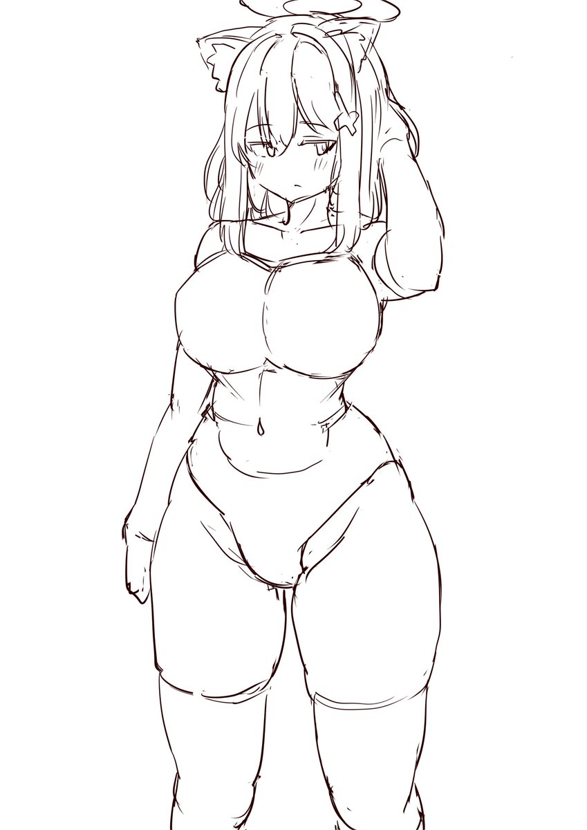 478日目
ラフと線画ベタ塗り 