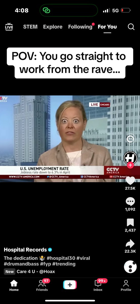 Media Training Tip 101
Always check your eyes before doing a TV interview.

Or atleast close them slightly.
