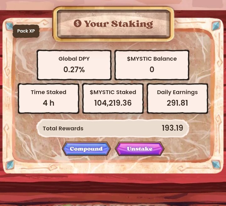 imagine <a href="/MysticDAO/">Mystic</a> let's us keep our demo mystic.

wouldn't that be nice 😂