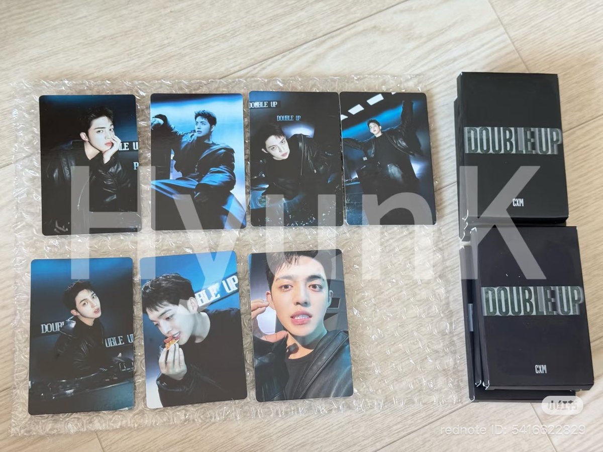 minwonshu's tweet image. CxM double up live party photocards! #민규 #에스쿱스 #에스쿱스X민규