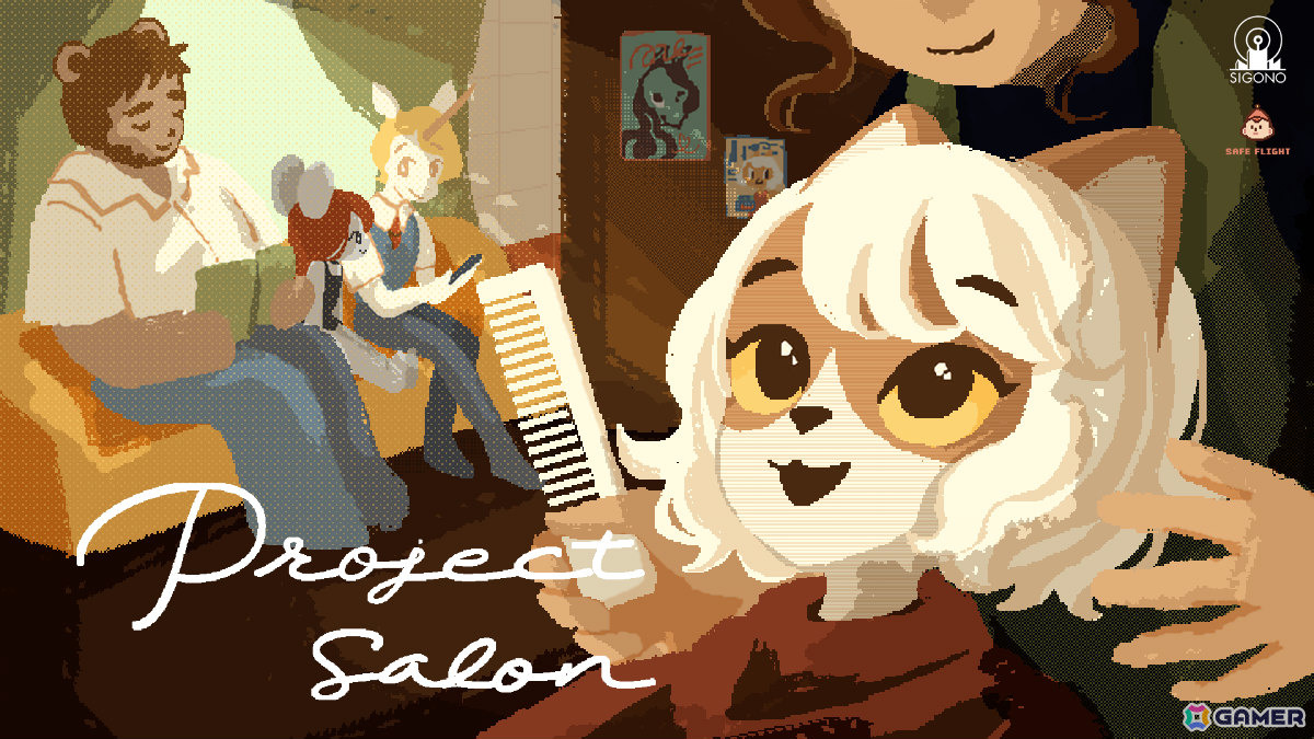 GamerNeJp's tweet image. SIGONO、IndieCade受賞チーム・Safe Flight Gamesの新作「Project Salon」への投資・パブリッシング支援を発表 多種多様な亜人が共生する現代都市で理容店を営むナラティブ作品 gamer.ne.jp/news/202601220…