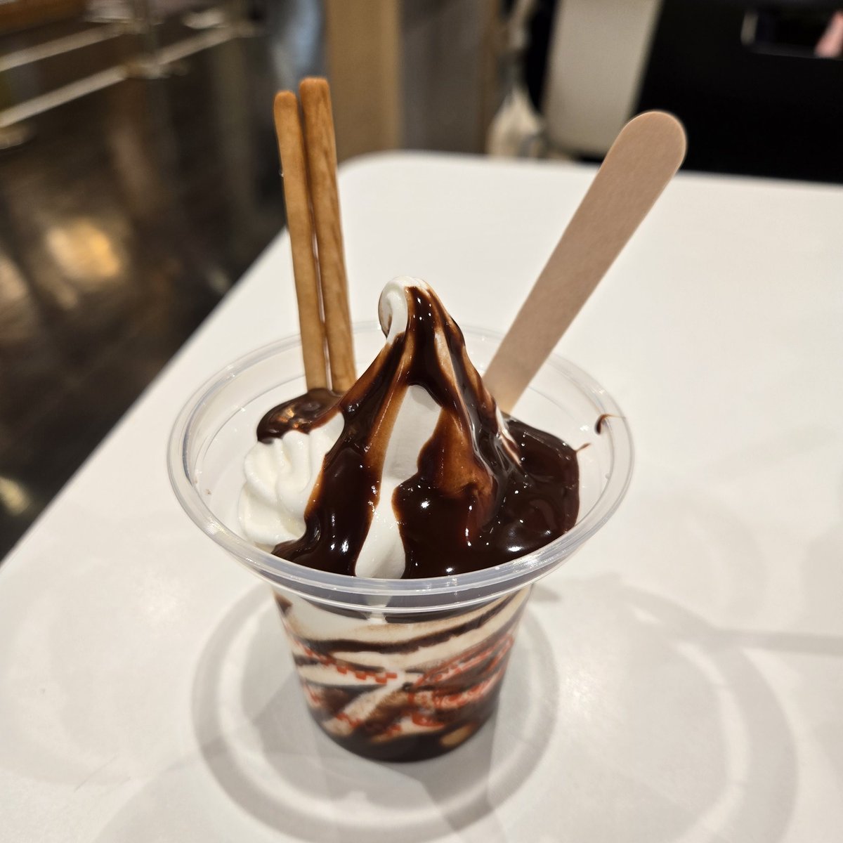 スガキヤ　チョコクリームかなりレア スガキヤチョコクリーム