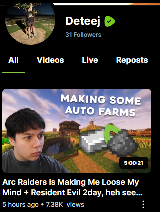 Huge stream today, really didn't expect that to happen but I am so grateful to Jesus and I wanted to say thank you to <a href="/GamingOnRumble/">Gaming on Rumble 🏴‍☠️</a> <a href="/rumblevideo/">Rumble 🏴‍☠️</a> for the support

Only been back on the platform for 3 days 

Also thank you to <a href="/Itz_sufari/">Sufari</a> and <a href="/Jameskindafunny/">Jameskindafunny</a> for being here today