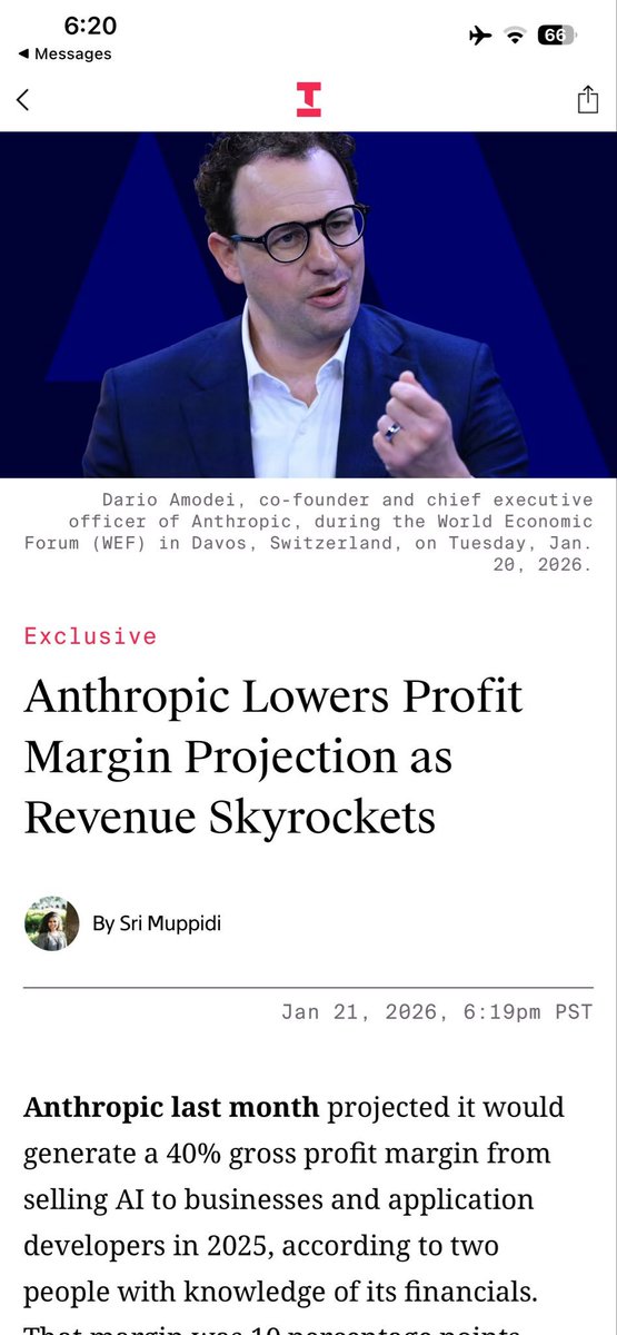 Margin report headline
