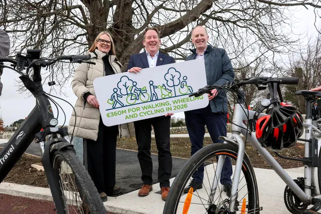 Walking and Cycling in 2026:  What Ireland’s €360 Million Funding Will Deliver: Ministers have confirmed €360 million in capital funding for active travel and greenways in 2026, aimed at expanding safer walking and cycling options publicconsultation.ie/walking-and-cy…